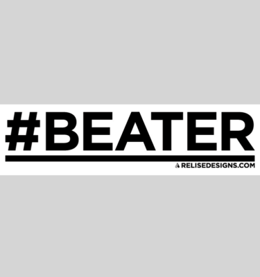 #Beater Sticker